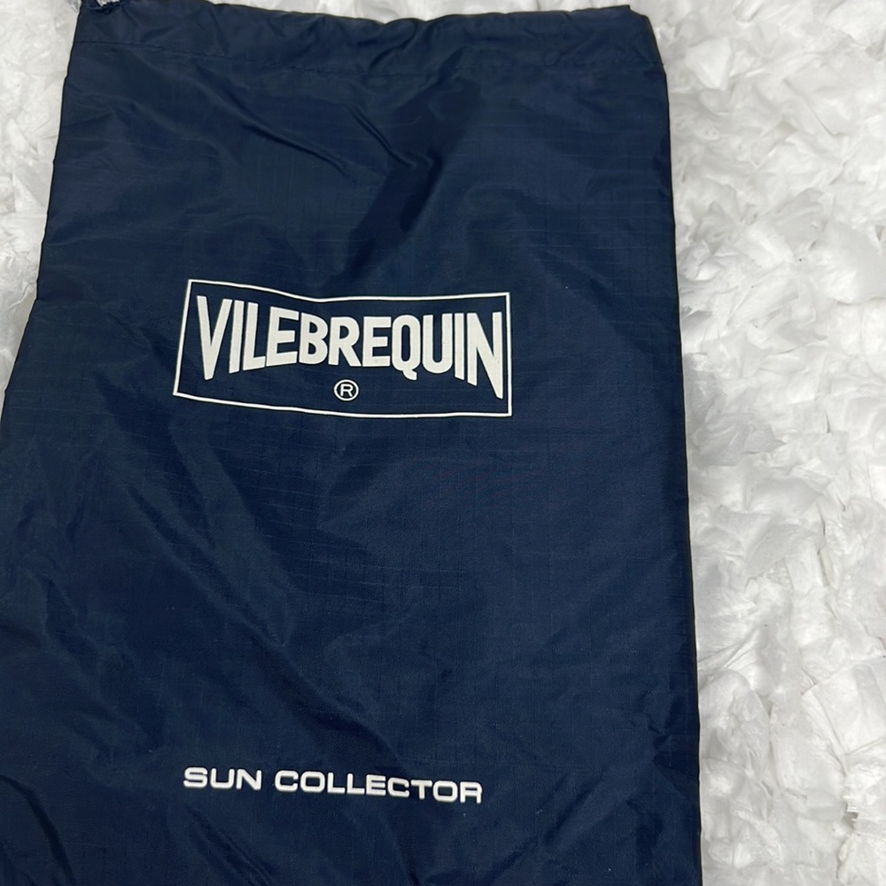 Vilebrequin Sun Collector Bathing Suit Bag 8” L X 11” H